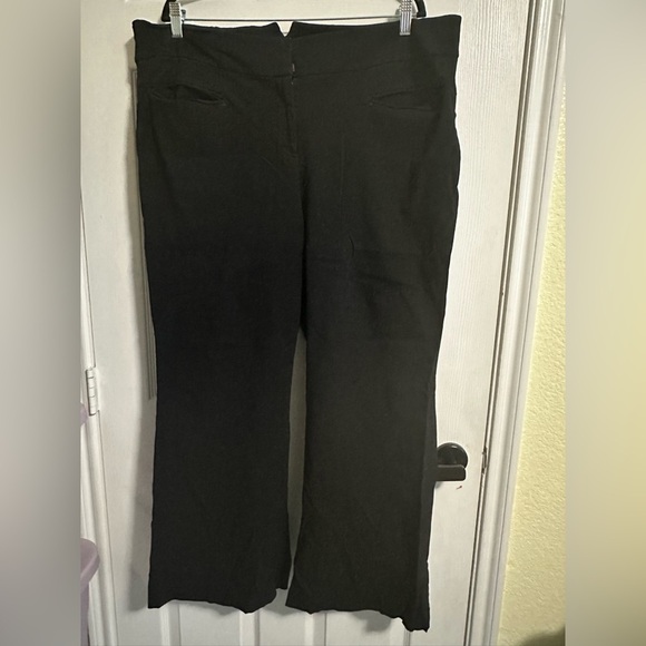 Lane Bryant Right Fit (Blue Circle) Brown or Black Slacks Size 4 & 5 (20 or 22) - Picture 8 of 12